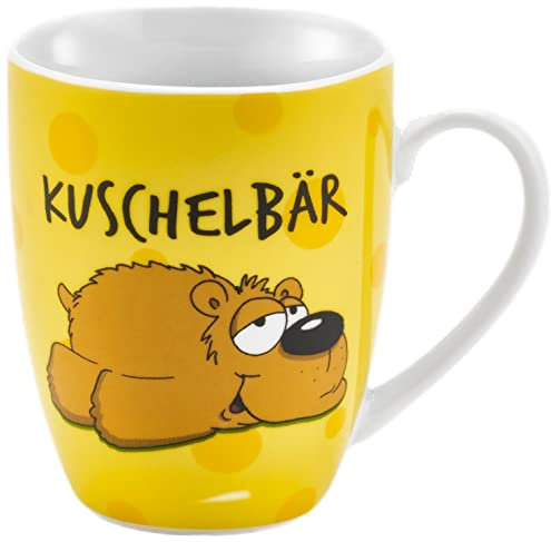Van Well | Kaffeebecher Kuschelbär 330 ml Porzellan