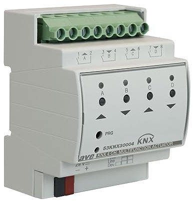 Attuatore Knx 4Ch Multifunz-4M Din AVE 53KNX30004
