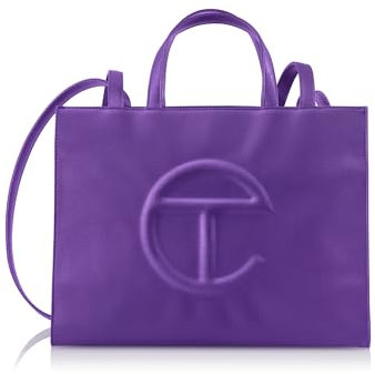 TELFAR Borsa per la spesa, Viola, Large