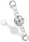 ALEXCRAFT 925 Sterling Silver Magnetic Jewelry Clasp, Disco Ball Strong Magnetic Double Lobster Clasp, Silver Magnetic Necklace Clasps Bracelet Closures Jewelry Clasp Connector Chain Converter