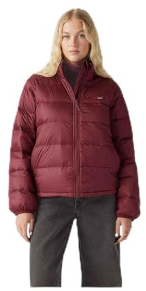 Polly Packable Dwn Jckt Burgundy