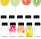 Kiuiom Bouteilles de Jus en Plastique, Mini Bouteille Jus de Fruit, Bouteille de Lait Vide Plastique, 10PCS 120ML Petites Bouteilles Jus Vides Bouteille Smoothie Bouteille Sensorielle Vide