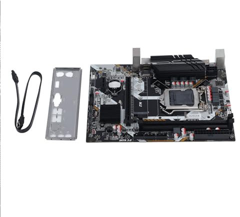Gaming Motherboard, B250 Motherboard VGA M.2 Gigabit Network Card ATX Metal Heatsink for I7 6700