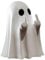 Pipihome Mittelfinger Geist Statue, Halloween Geist Figuren Halloween Deko, Gruselig Geister Deko Heim Schlafzimmer Desktop Ornamente, Witzige Frauen und Männer