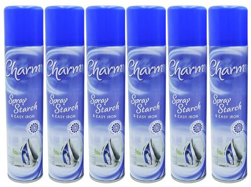 Starch Spray for Clothes and Fabrics (Pack of 6)