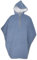 JMORCO Rollstuhldecke Rollstuhl-Umhang for ältere Menschen, verstaubarer universeller Rollstuhl-Schal mit Kapuze, Winter-Poncho, gefütterter Umhang, halbe Decke(Blue)