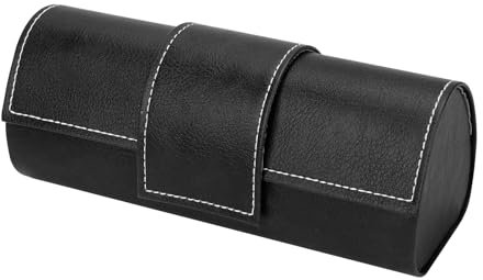 Linkidea Custodia rigida per occhiali da sole extra large, organizer portaoggetti per occhiali da sole oversize compatibile con Gucci GG0981S Prada PR 15W PR 24Z PR 15W Versace VE4473U (XL) (Nero)