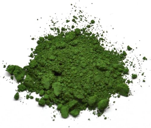 Artespray - Pigmento En Polvo Para Pinturas, Cemento, Mortero, Resina Epoxi.. (Verde Cromo)