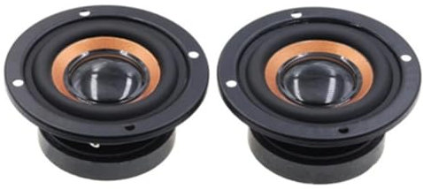 Woofer Home Audio | 1 Pair Replacement Subwoofer Speakers, 2 Inch Subwoofer, Entertainment Speaker, Round Audio Subwoofer, Left and Right Channels for L