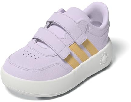 adidas Unisex Baby BREAKNET 3.0 Shoes Infants, ice Lavender/Ice Tangerine/Silver met., 5.5 UK Child