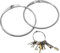 2 Stück Schlüsselring Groß,Warenring,Großer Schlüsselring,Buchringe,Metallringe zum Basteln,Schlüsselbund,Metallring,Karteikarten Ringmetallringe,Key Ring,Schlüssel Ringe,Schlüsselringe Aufhängen