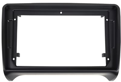 Cadre Façade Cadre Radio Convient pour Audi A3/A4/TT 2002-2014 9 Pouces Autoradio Audio Stéréo Panneau Cadre Faisceau de Câbles(Only Frame C)