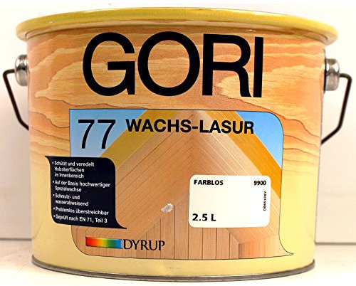 2,5L Gori 77 Edelwachslasur weiß