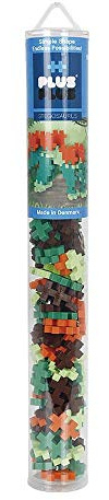 PLUS PLUS Building Blocks Toy - Kids Dinosaur Toys, Creative Construction Learning Resources and STEM Play for Home and Travel - Girls and Boys Toys Age 5 Plus, Stegosaurus 100 Pieces