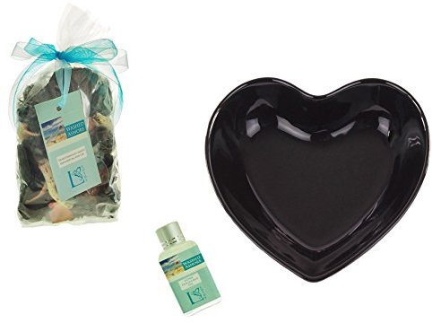 Homestreet Ensemble Complet de Pot-pourri dans Un écran Huile Bol et diffuseur. Handblended Parfum et Grand écran en céramique Bol dans Une sélection de Couleurs et Parfums à partir de