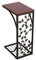 Yaheetech U Form Beistelltisch Couchtisch Laptoptisch Kaffeetisch Seitentisch Betttisch Pflegetisch, 21 x 30,6 x 53 cm