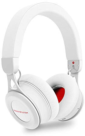 Energy Sistem BT Urban 3 - Auriculares Bluetooth (Deep Bass, acabados metálicos, batería de larga duración), color blanco