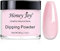 28g/Box Fine Dipping Powder French Manicure Foundation Colors Pink and White Dip Powder Nails,No UV Led Cure,1oz per box,Clear Pink…