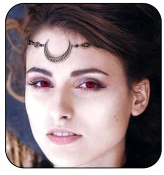 Jovono Boho Kopfkette mit Wassertropfen und ausgehöhlten dekorativen Muster Kopfschmuck Mode Haarschmuck für Frauen und Mädchen (Bronze + Schwarz)