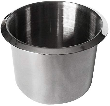 2 Stück Getränkehalter Aus Edelstahl, Pokertisch Becherhalter Flaschenhalter Für Getränke, Wasser, Edelstahl Einbaubecher Ersatzeinsatz Für Unterhaltungstisch, Wohnmobile, Boote, Auto