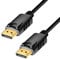 LogiLink CD0101 - DisplayPort-Kabel, DP/M zu DP/M, 4K/60 Hz, CCS, schwarz, 2 m