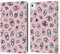 Head Case Designs Offizielle Ninola Rosa Augen Muster 4 Leder Brieftaschen Handyhülle Hülle Huelle kompatibel mit Apple iPad Air 2020/2022