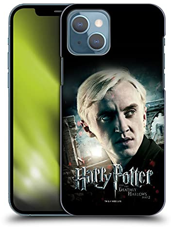 Head Case Designs Offizielle Zugelassen Harry Potter Draco Malfoy Deathly Hallows VIII Harte Rueckseiten Handyhülle Hülle Huelle kompatibel mit Apple iPhone 13
