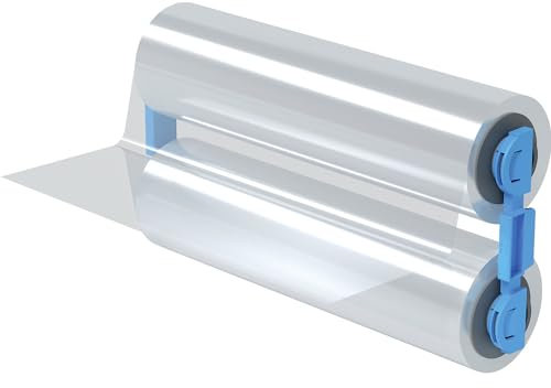 GBC Foton 30 Laminierfolienrolle für Nachfüllkassette, 75 Mikron, laminiert bis zu 250 x A4-Blätter, glänzende Oberfläche, Easy-Load, 4410026