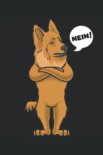 Harzer Fuch NEIN!: Notizbuch LINIERT | Eine lustige Kladde mit Hunde Motiv