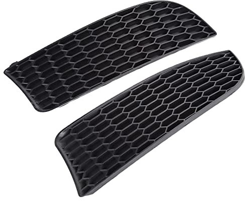 Keenso Nebelscheinwerfer Licht Stoßstange Gitter Grill Set, 2 Stück Frontstoßstange Nebelscheinwerfer Grill Abdeckung Links Rechts für M3 Style Ersatz für 3er E90 E91 E92 E93 Auto-tuning