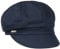 Seeberger Azalee Ballonmütze Damencap Newsboy-Mütze Balloncap Baumwollcap Sommercap (One Size - dunkelblau)
