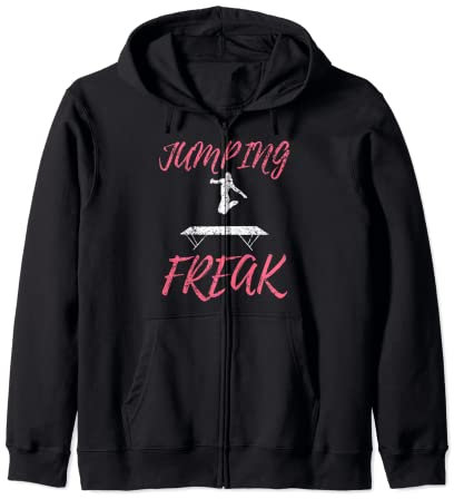 Freak Jumping Trampolin Springer Jump Agrobatik Kapuzenjacke