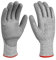 2 Paar Schnittfeste Handschuhe, Stufe 5, bequemer 3D-Fit, fester Griff, Smart Touch, dünn und leicht, maschinenwaschbar (2 Paar L)