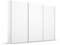 Rauch Möbel Beluga Schwebetürenschrank Schrank Kleiderschrank Weiss, 3-türig,Inklusive 3 Kleiderstangen, 3 Einlegeböden, BxHxT 270x236x69 cm