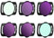 ND UV CPL-Filter-Set für DJI Avata/O3 Lufteinheit Drohnenfilter Zubehör, UV CPL ND8 ND16 ND32 ND64 Filter, 6 Stück