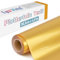 Lya Vinyl Plotterfolie Textil, 30,5 × 457,5cm Strahlendes Gold Flexfolie Plotter Textil für Cricut und Silhouette, Textilfolie Plotter für DIY Stoff und Shirt