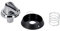LUTH Premium Profi Parts Bouton rotatif compatible Smeg 694976657 pour cuisinière à gaz