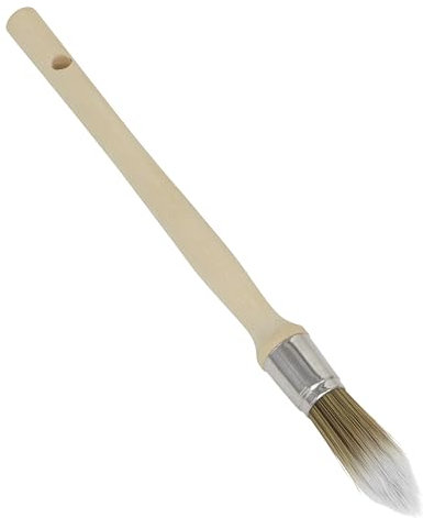 Sealey Round Sash Brush 15mm, Wood, Brown, L
