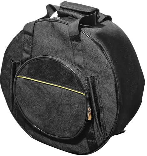 Vaguelly Snare Drum Tasche Für 14 Zoll Snaredrum - Gepolstert Wasserdicht Dual-Use-Design Als Rucksack Oder Handtasche Mit Praktischer Außentasche