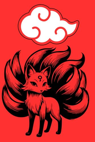 Tsuki: An Interesting Writing Notebook With A Cover With A Japanese Fox