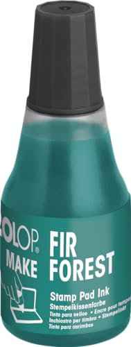 COLOP Nachfüllfarbe für MAKE Stempelkissen 25 ml fir forest