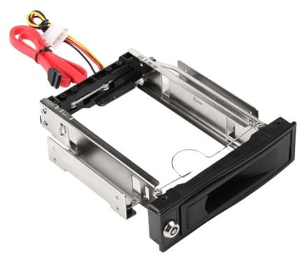 Soporte de disco duro de 3,5 a 5,25 ranuras para disco duro, adaptador para PC