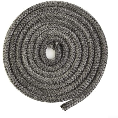 Joint de corde de rechange en fibre de verre pour poêle à bois - 2 m - 6 mm