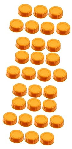 QUMIIRITY 3er-sets Babyflaschenverschlüsse Ersatz-flaschendeckel Auslaufsicher Luftdicht Reiseflaschenverschluss Für Babybedarf 10 Stück * 3