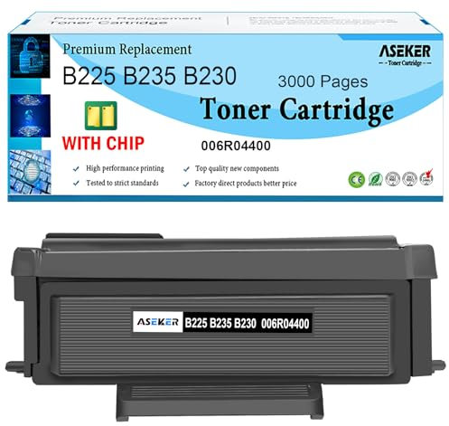 ASEKER 006R04400 Tonerkartusche 3000 Seiten Wiederhergestellt für Xerox B230 B225 B235 B230dni B225dni B235dni Drucker Ersetzt 006R04399 006R04401