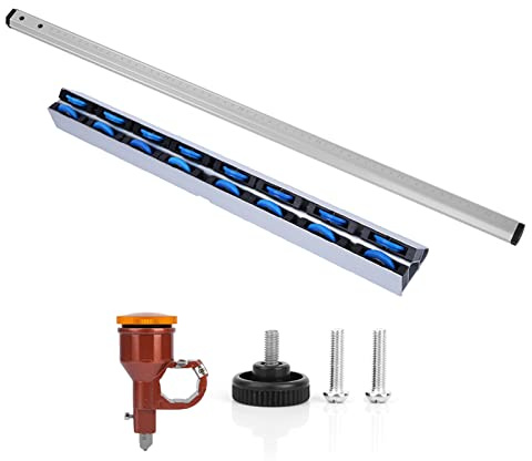 Herramienta de Corte de Vidrio de Diamante de Alta Resistencia de 60 Cm con Cortador de Rodillo en Forma de T Autolubricante para Corte de Precisión, Perfecta para Proyectos de
