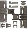 Kit de ajuste de rejilla superior para lavavajillas que incluye clips y posicionadores para cargar platos