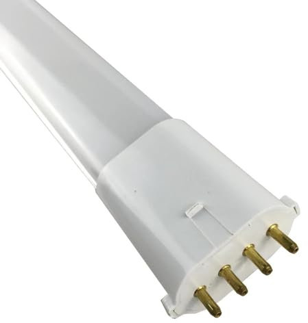 WANGFK 2G7 LED PL-Lampe AC/DC12V 4 W 6 W 8 W Niederspannungs-4-Pin-PLC-Lampe 3CCT-Helligkeitslampe(Warm White,NO_4W)