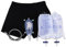Urinario para hombres, calzoncillos de incontinencia de hombres, ropa interior de incontinencia lavable con bolsa de piernas de orina y catéter de coleccionista de orina de silicona para hombres anci