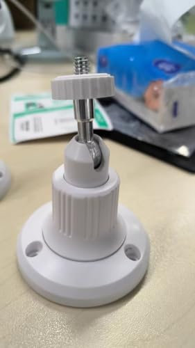 ROKOLOOM Universal Magnetische Kamera-Halterung – Kompatibel mit eufy, Arlo, ieGeek,Ring Stick Up Cam (Battery) und jeder Kamera mit 1/4-Zoll-Schraubenloch – Kein Bohren erforderlich